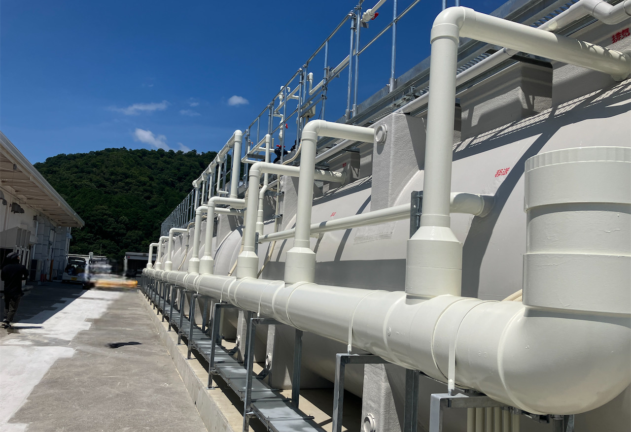 セントラルキッチン 滋賀県近江八幡市 実績ページに写真利用