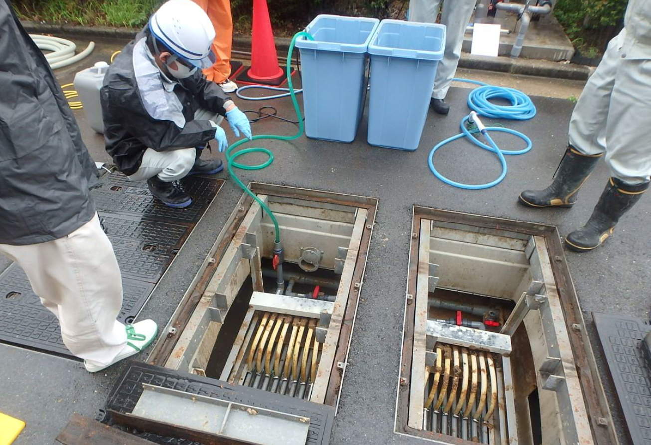 フジッコ㈱鳴尾浜工場　排水処理施設工事 実績ページに写真利用