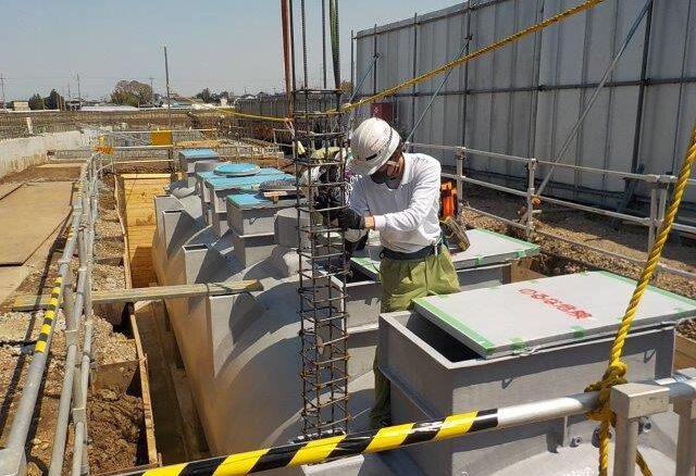 吹上小学校給食共同調理場改築工事  実績ページに写真利用