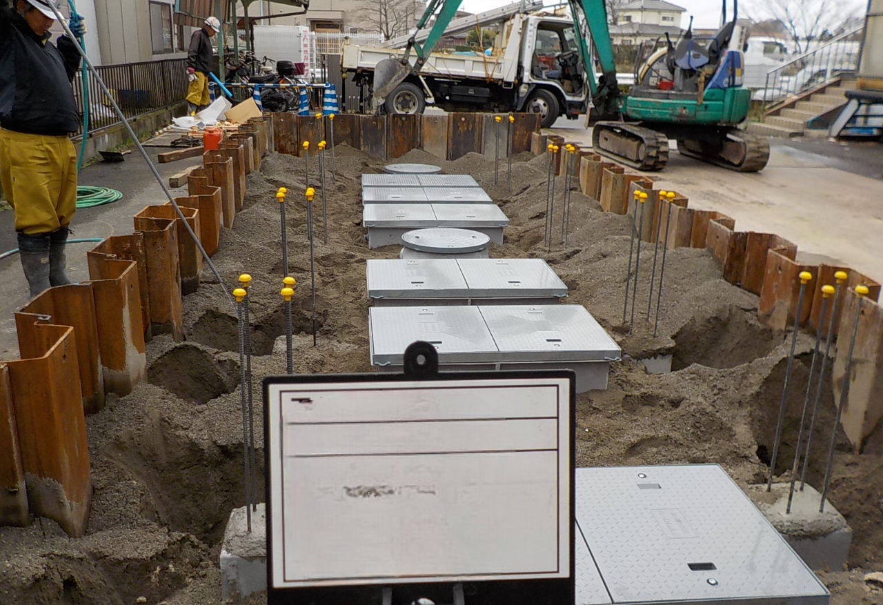 ㈱大勢様　大根のツマ製造排水処理槽 実績ページに写真利用