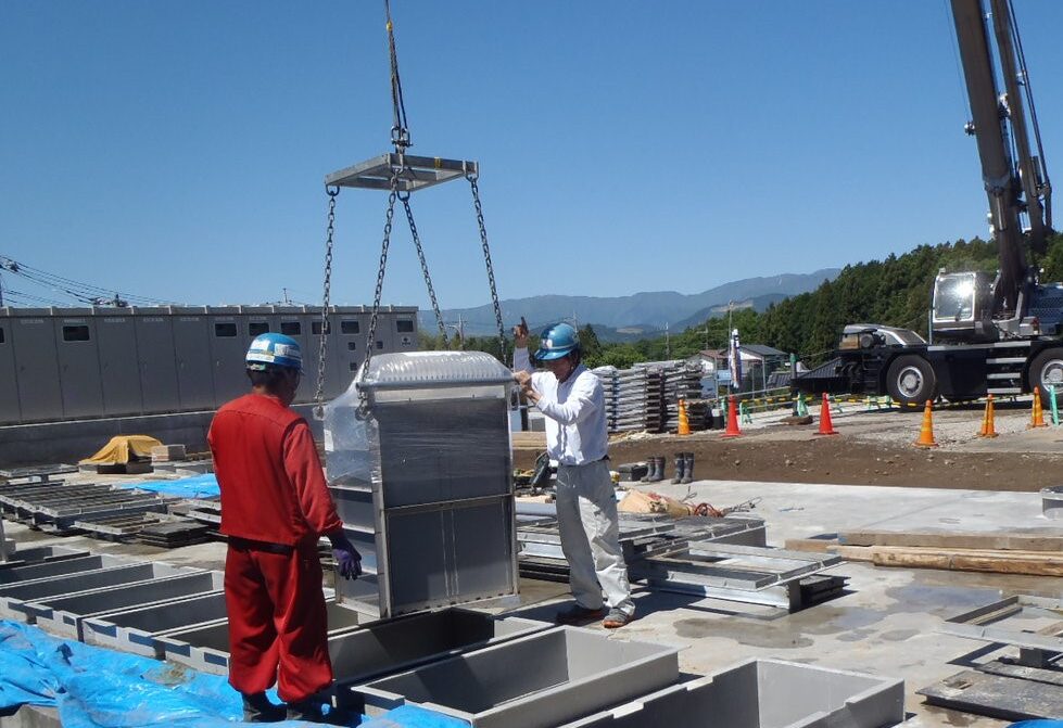 富士宮市給食センター(産廃)  実績ページに写真利用