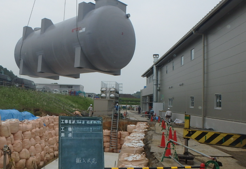 広陵町・香芝市共同中学校給食センター建設工事  実績ページに写真利用