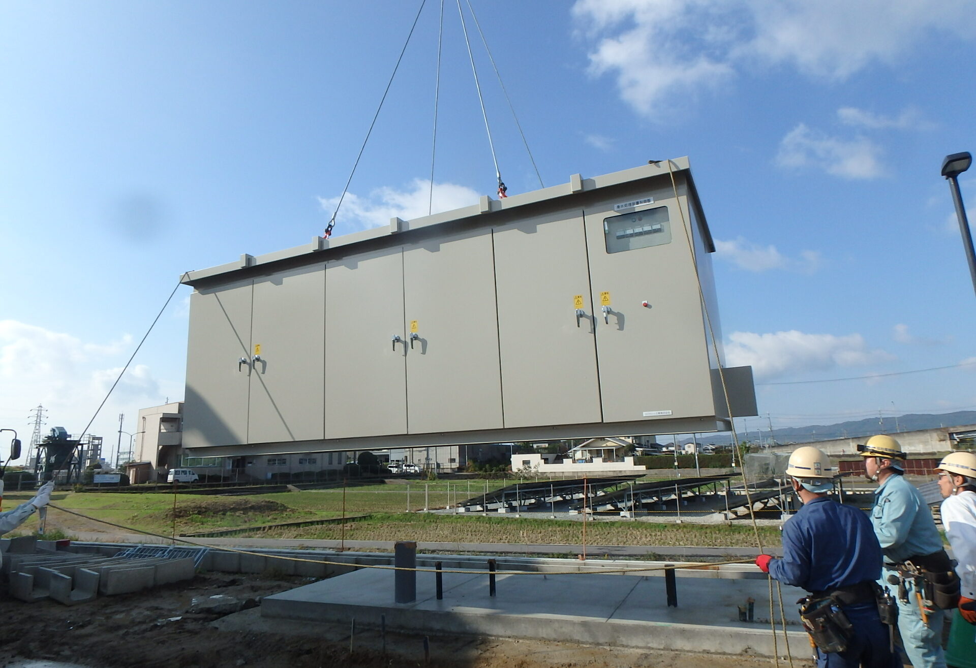 新学校給食センター建設工事（大和郡山市小学校給食センターあすなろ）  実績ページに写真利用